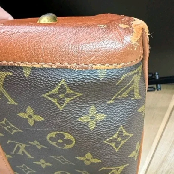 Louis Vuitton Vintage Monogram Sac PM Weekender Tote Bag- Rare! - Picture 13 of 16